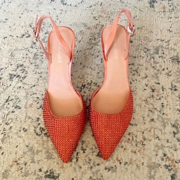 NWOT Jeffrey Campbell Zivote Slingback Heel 7.5 - Picture 5 of 7